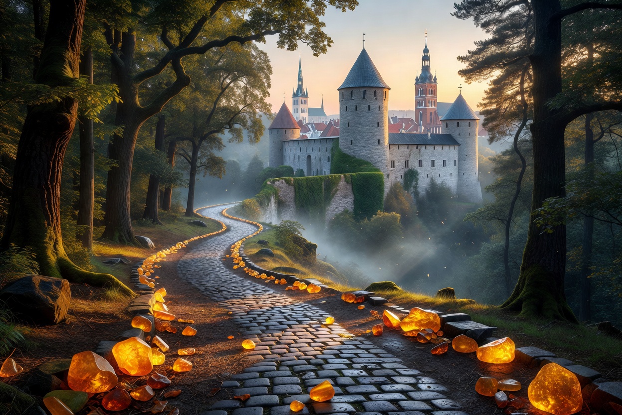 Baltic Amber & Medieval Castle Trail - Tallinn and Riga Old Towns